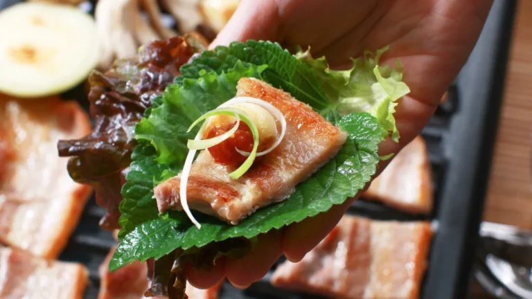 The Korean main dish recipe