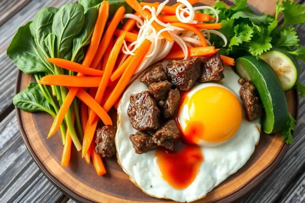 healthy food Bibimbap