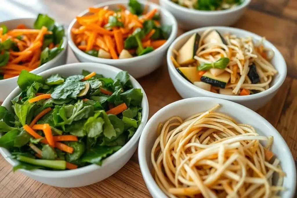 ngredients of Bibimbap